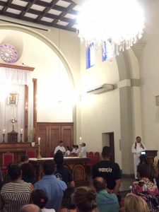 Santuário compartilha a experiência da novena com padre de Joinville