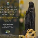 Santuário celebra Solenidade de Nossa Senhora Aparecida