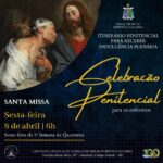 Santuário convida devotos para a celebração penitencial nesta sexta-feira (08)