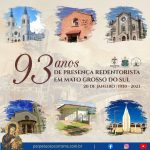 93 anos de presença redentorista em Mato Grosso do Sul