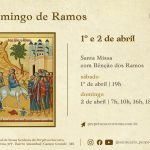 Santuário realiza Bênção dos Ramos neste sábado (1) e domingo (2)
